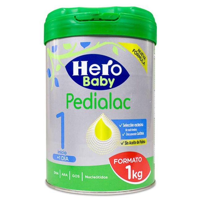 milagro Embajada Orador Comprar Hero Baby Leche Pedialac, 1 kg | Welnia