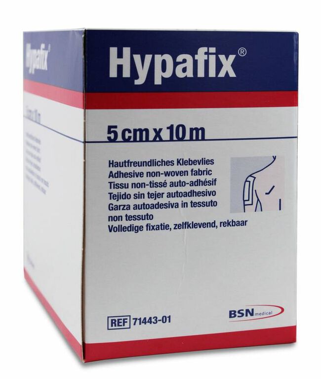 Hypafix Gasa Adhesiva 5cm x 10m, 1 Ud