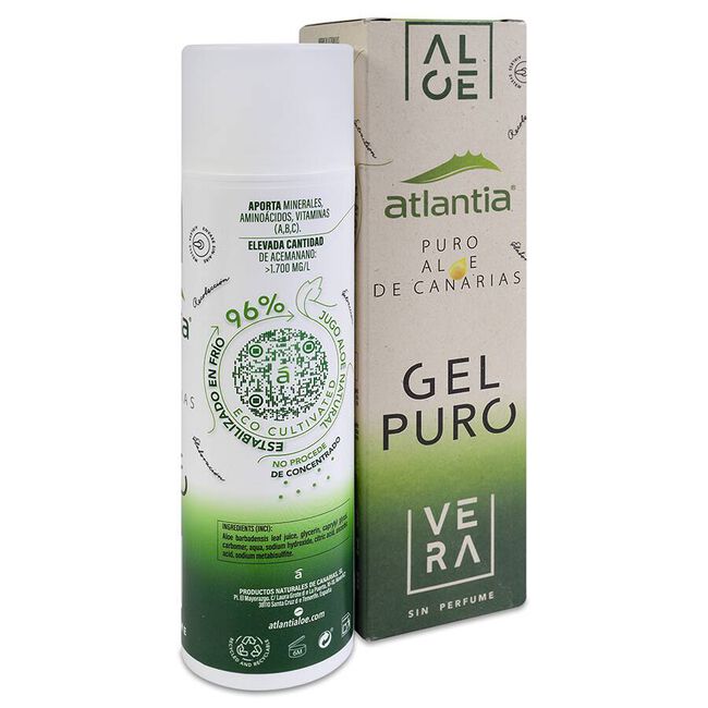 Atlantia Gel de Aloe Vera, 200 ml