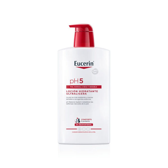 Eucerin Loción Ultraligera, 1 l