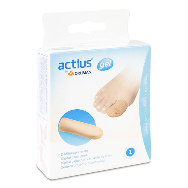 Actius Dedil Tejido Recubierto Gel ACP914 Talla S, 1 Unidad