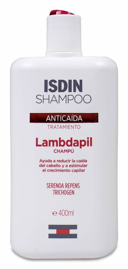Isdin Lambdapil Champú Anticaída, 400 ml