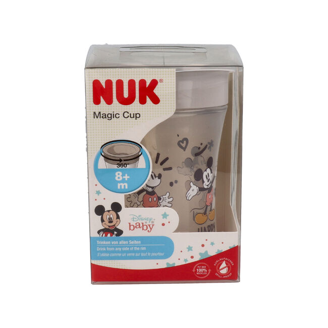 Nuk Magic Cup Mickey + 8 Meses, 230 ml