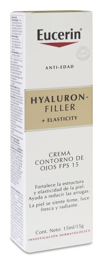 Eucerin Hyaluron Filler + Elasticity Contorno de Ojos, 15 ml