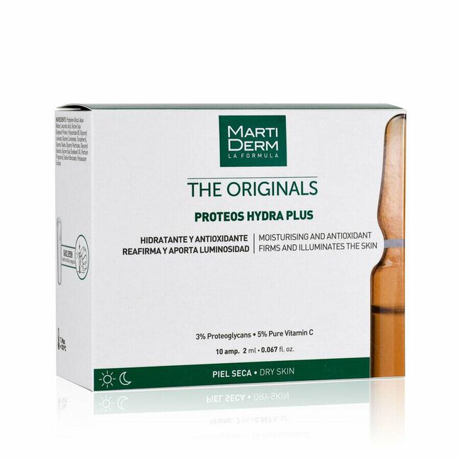 MartiDerm Proteoglicanos Hydra Plus, 10 Ampollas