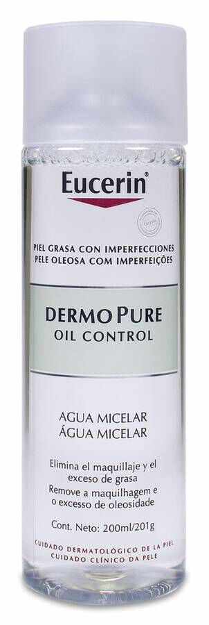 Eucerin Dermopure Oil Control Agua Micelar, 200 ml