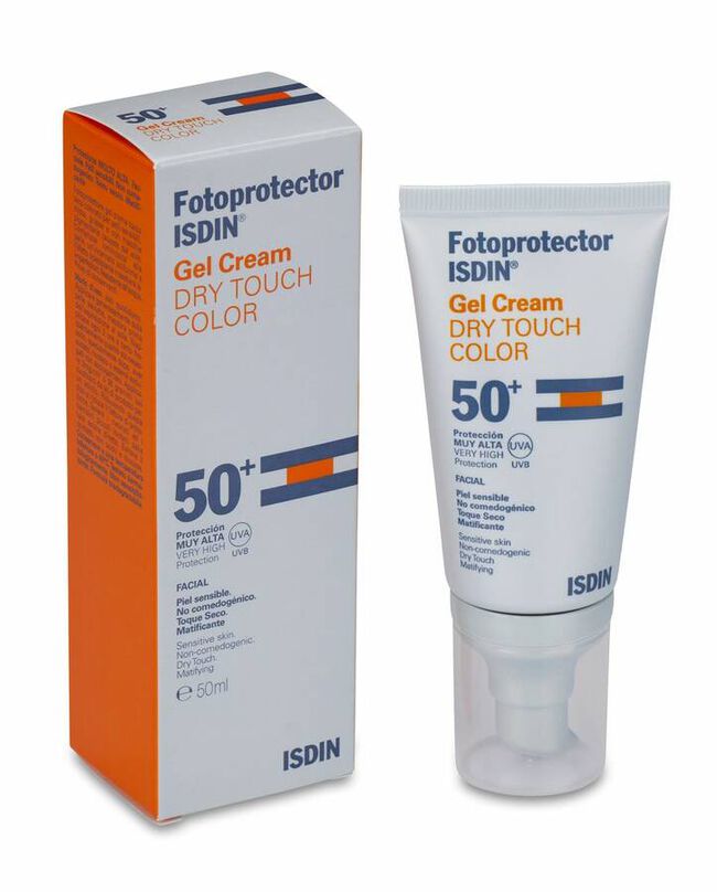 Isdin Fotoprotector SPF 50+ Gel Crema Dry Touch Color, 50 ml