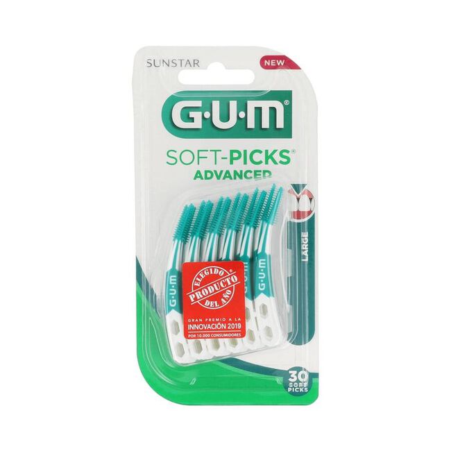 Gum Soft Picks Advanced Large, 30 Unidades
