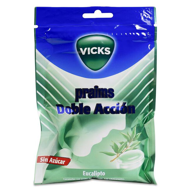 Vicks Praims Doble Acción sin Azúcar, 60 g