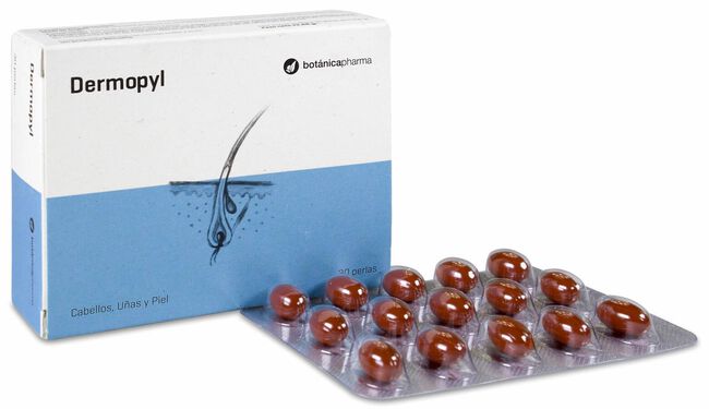 imagen de Bot&aacute;nicapharma Dermopyl Complex Cabello y U&ntilde;as, 30 Perlas