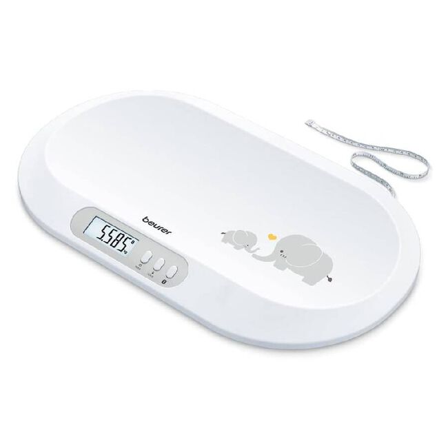 Beurer Báscula para Bebés BY-90 Bluetooth, 1 Unidad