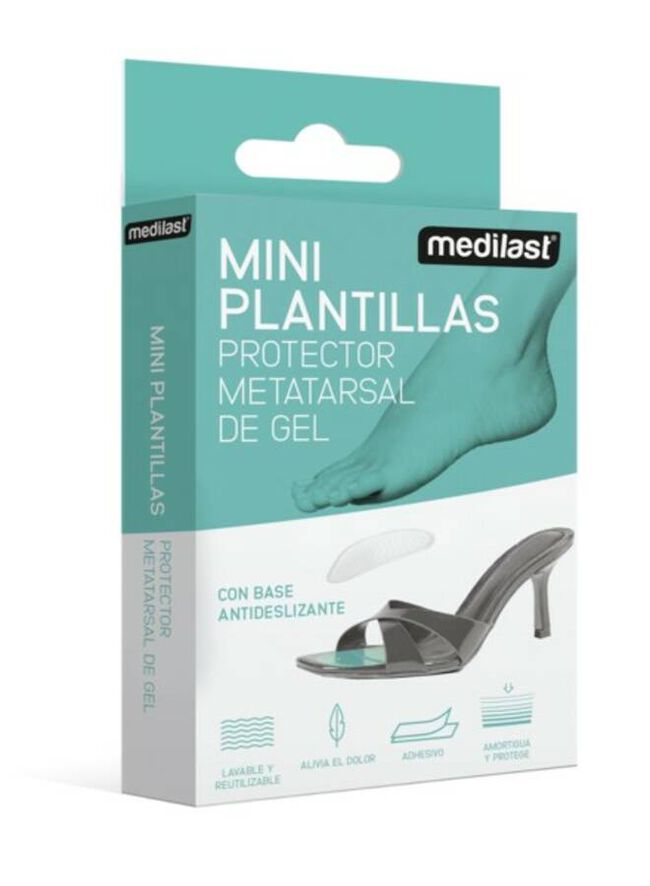 imagen de Medilast Miniplantillas, 1 Par