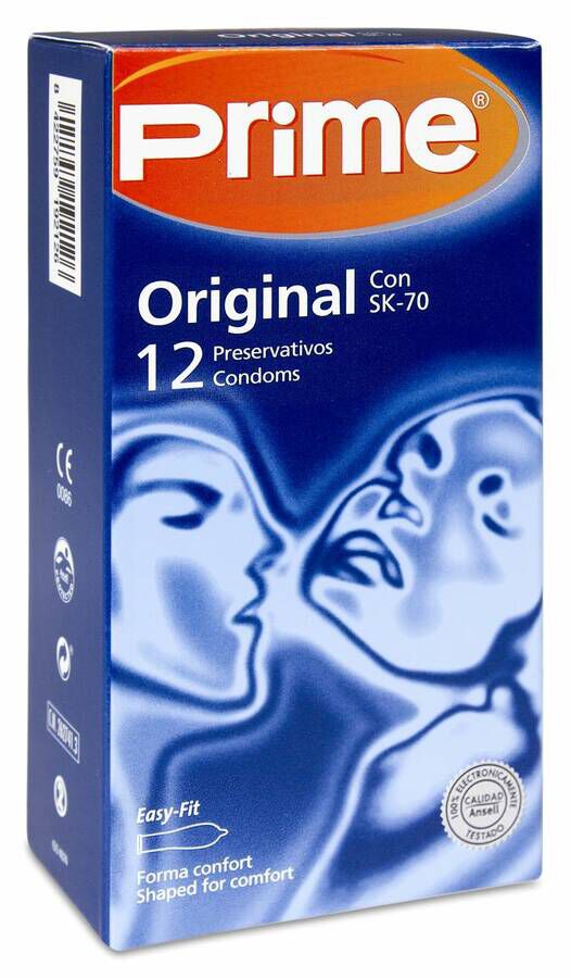 Prime Original Preservativos, 12 Uds