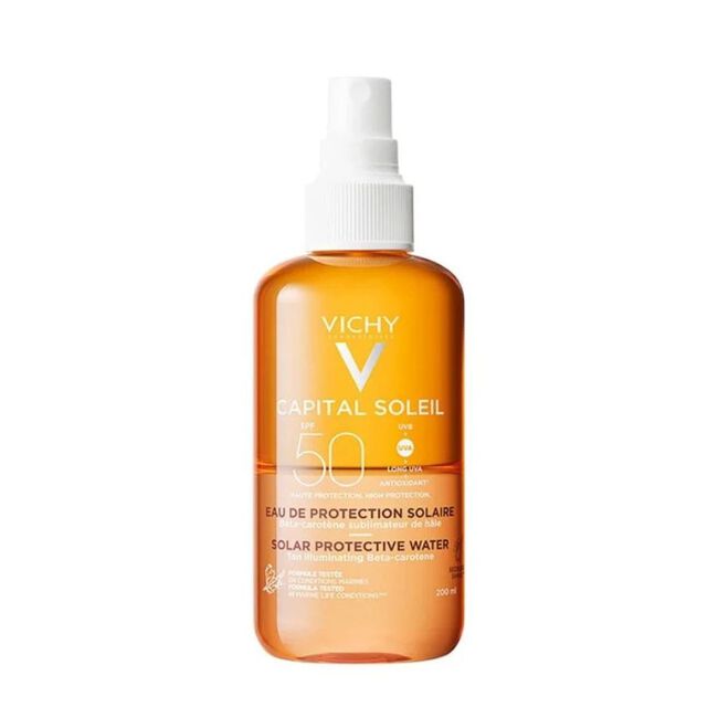 imagen de Vichy Capital Soleil Agua De Protecci&oacute;n Solar Luminosidad Spf50+, 200 ml