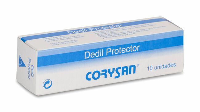 Corysan Dediles de Látex Talla 2, 10 Uds