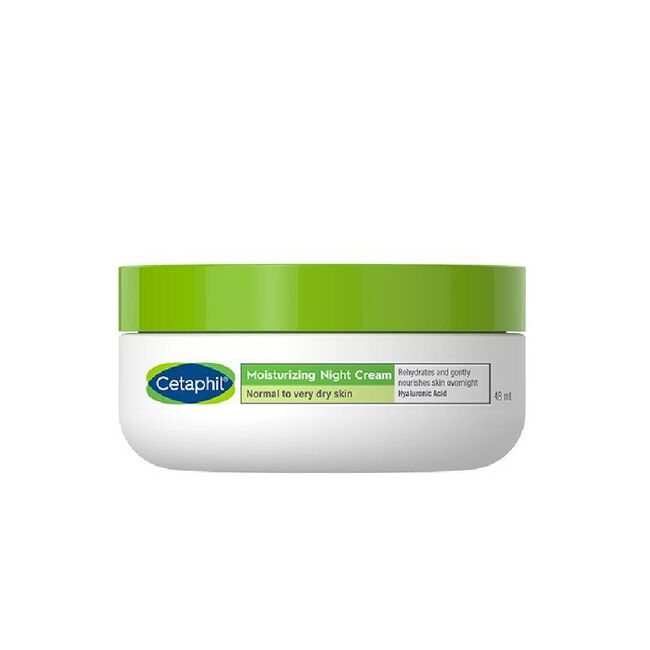 Cetaphil Crema Hidratante Facial de Noche, 48 ml