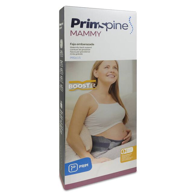 Prim Primspine Mammy Faja Lumbar Embarazada Beige Ref. 615 Talla Única, 1 Unidad