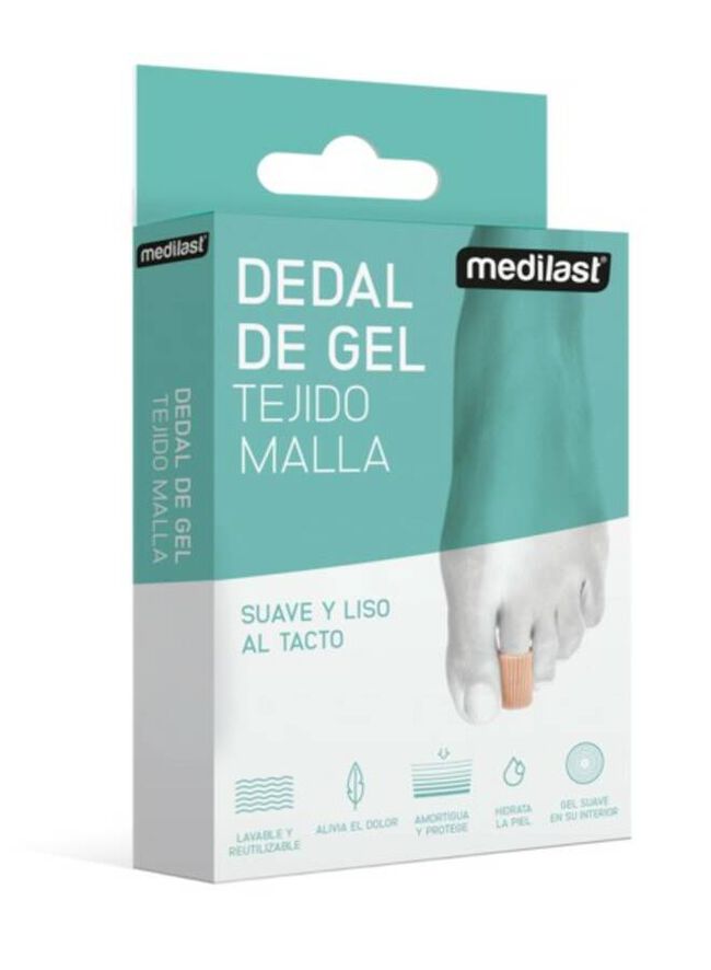 Medilast Dedal de Gel Malla Talla P, 1 Ud