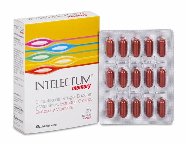 Arkopharma Intelectum Memory, 30 Cápsulas