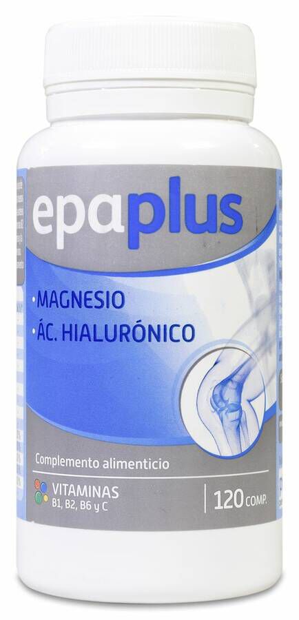 Epaplus Magnesio + Ácido Hialurónico, 120 Comprimidos
