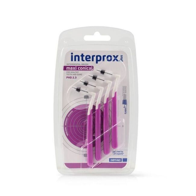 Cepillo Dental Interproximal Interprox Plus Maxi, 4 Uds