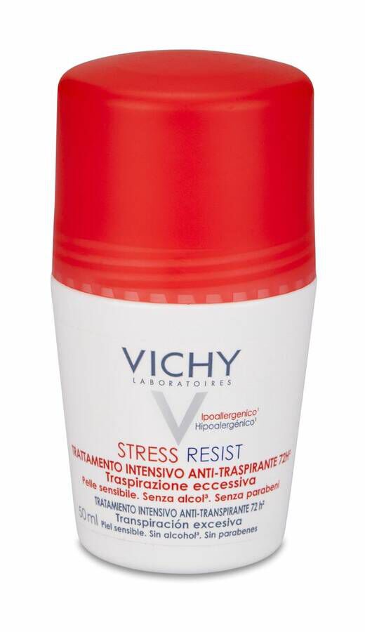 Vichy Stress Resist Antitranspirante 72H Roll-On, 50 ml