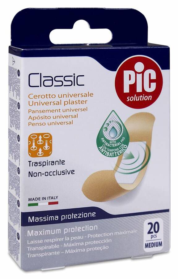 Pic Apósitos Classic 19x72 mm, 20 Uds