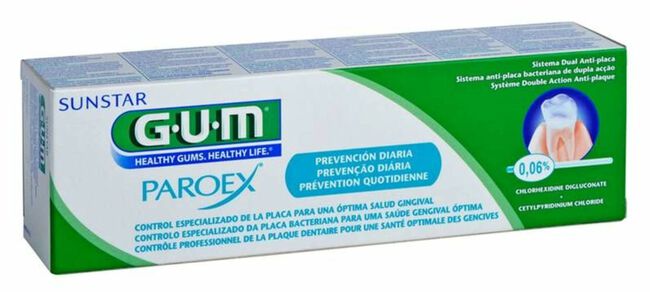 GUM Paroex Prevención Gingival Pasta Dentífrica, 75 ml