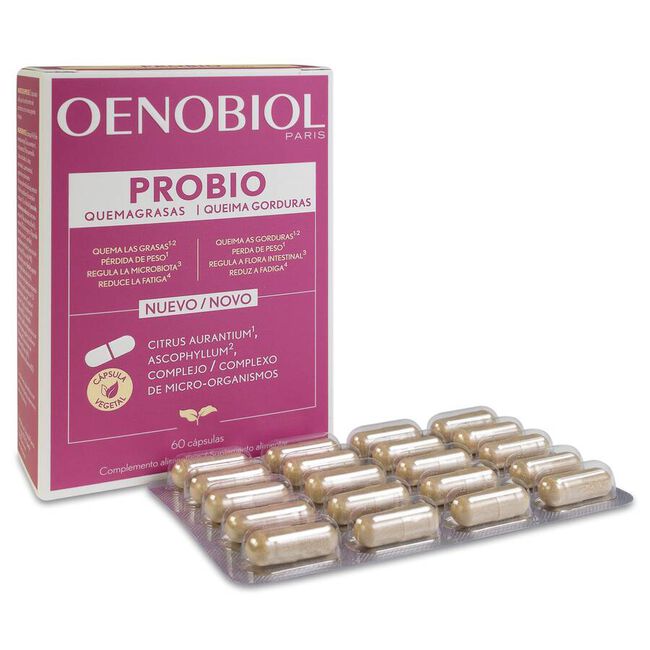 Oenobiol Probio Quemagrasas, 60 Cápsulas