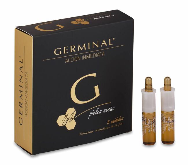 Germinal Acción Inmediata Piel Seca, 5 Ampollas