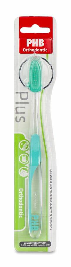 imagen de PHB Plus Orthodontic Cepillo Dental Adulto, 1 Ud