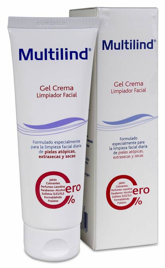 Multilind Gel Crema Limpiador Facial, 125 ml