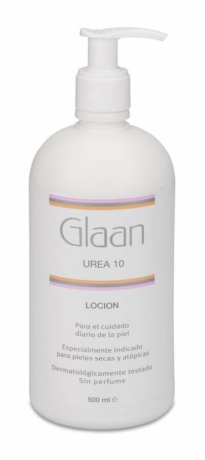 Glaan Urea 10 Loci&oacute;n Hidratante, 500 ml
