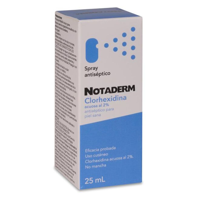  Notaderm Clorhexidina 2 % Sray, 25 ml