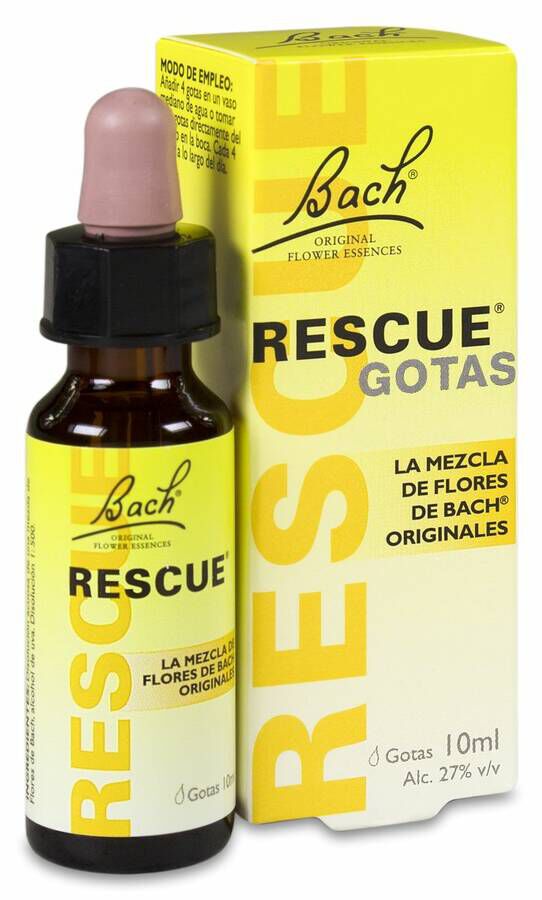 Bach Rescue Remedy Original Gotas, 10 ml