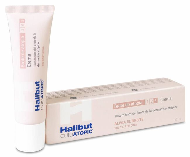  Halibut Cuidatopic Crema Brote de Atopía, 30ml