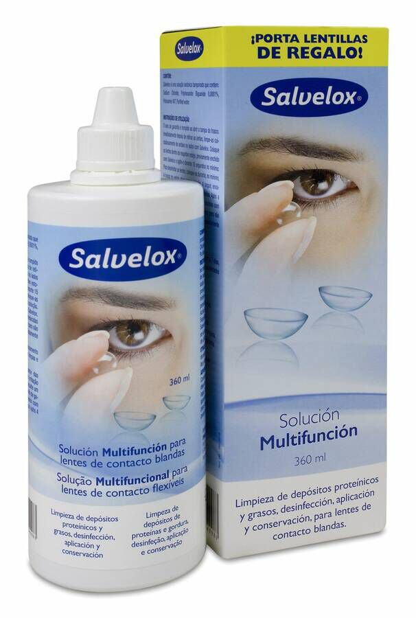 Salvelox Líquido Lentillas, 360 ml