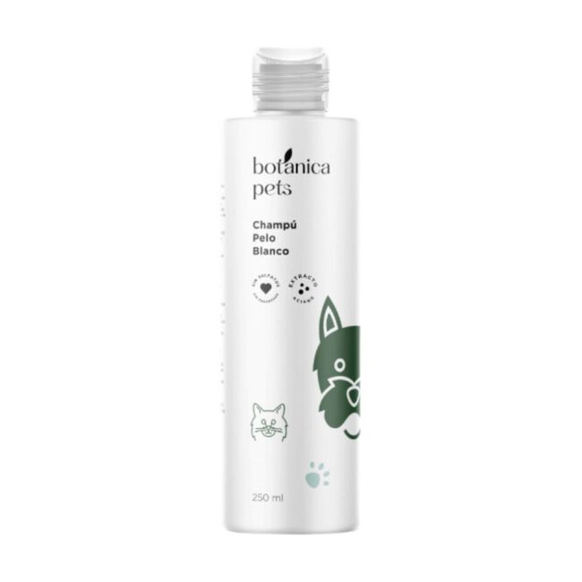 Botánica Pets Champú Pelo Blanco, 250 ml
