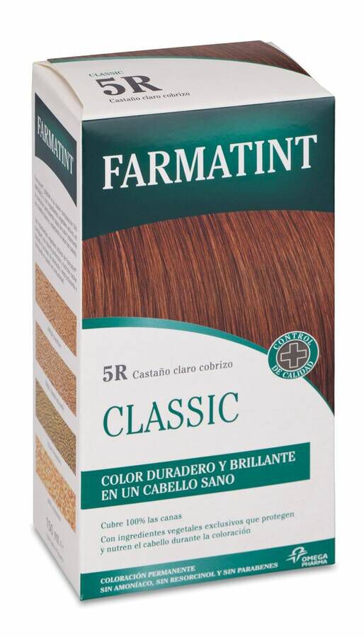 Farmatint Tinte Capilar 5R Castaño Claro Cobrizo, 1 Ud