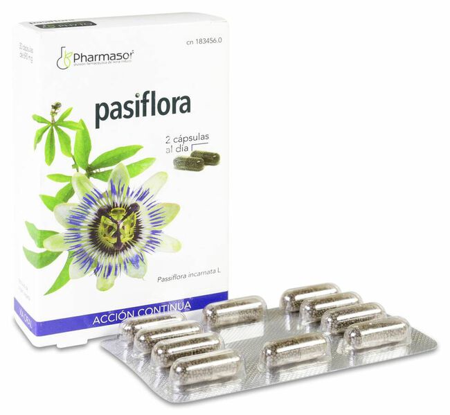 Soria Natural Pasiflora, 30 Cápsulas