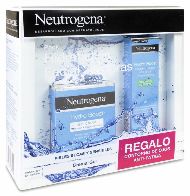 Pack Neutrogena Hydro Boost Piel Seca y Sensible