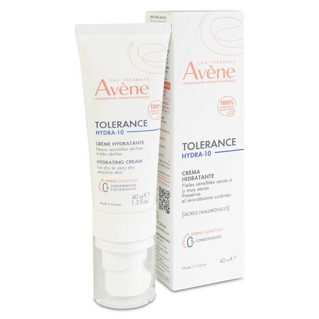 Avène Tolerance Hydra 10 Crema Hidratante, 40 ml