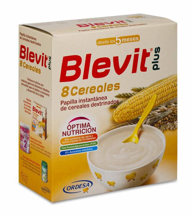 Blevit Plus 8 Cereales, 600 g
