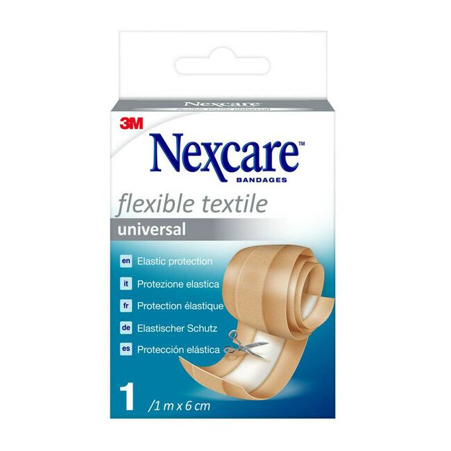 Nexcare Textil para Cortar 1m x 6 cm, 1 Unidad