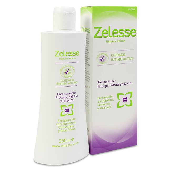 Zelesse Solución Limpiadora Higiene Íntima, 250 ml