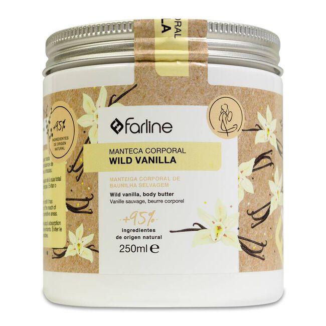 Farline Manteca Corporal Wild Vainilla, 250 ml