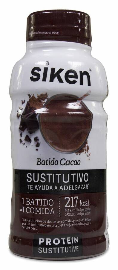Siken Batido Sustitutivo sabor Cacao, 325 ml