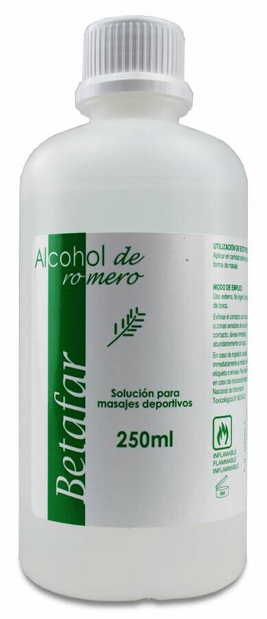 Betafar Alcohol de Romero, 250 ml