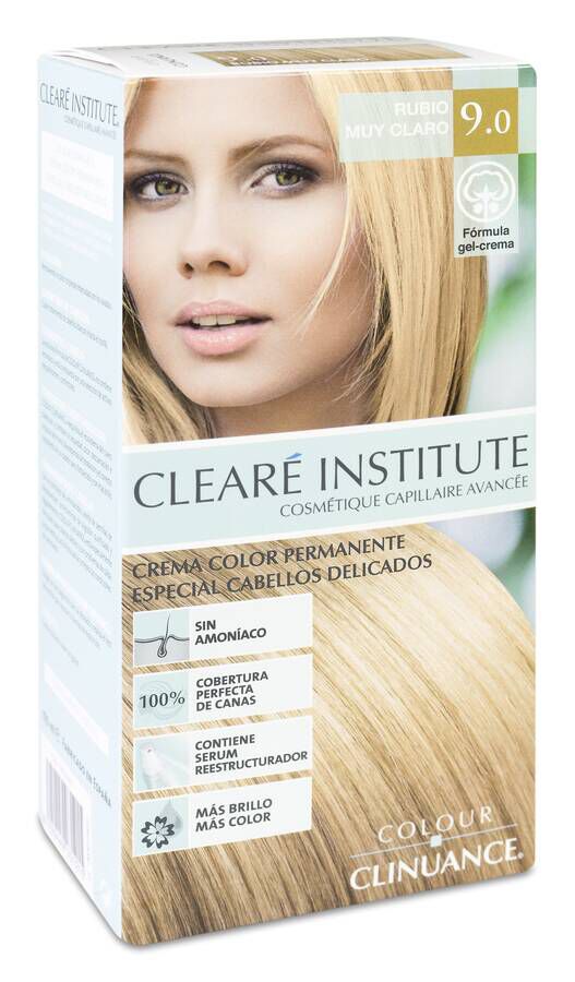 Clearé Institute Tinte Clinuance Rubio Muy Claro 9.0