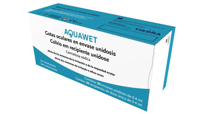 Aquawet Gotas Oculares, 30 X 0.4 ml